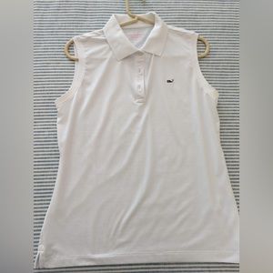 Vineyard Vines white performance top